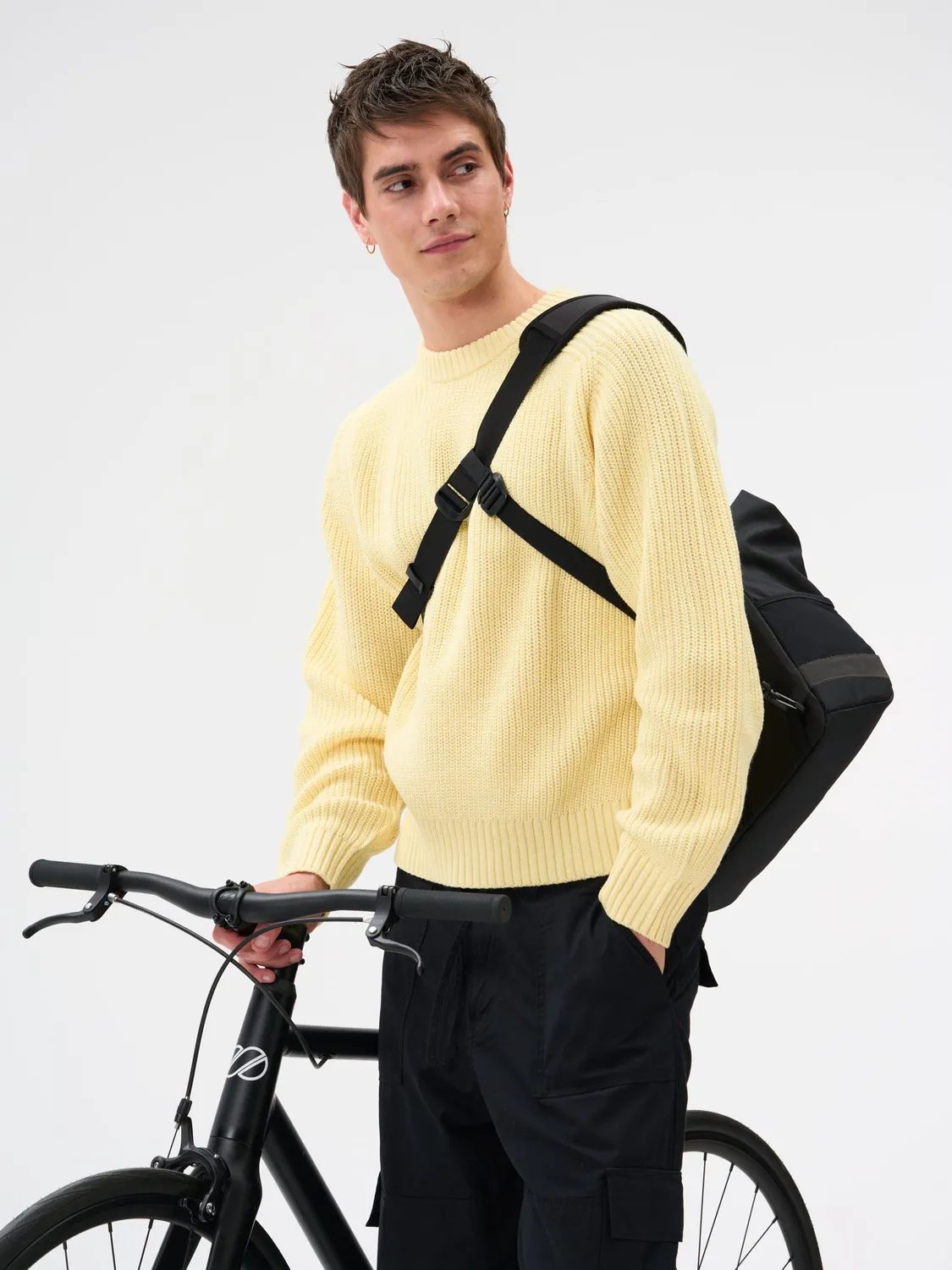 Aevor Triple Bike Bag cykeltaske proof black stor