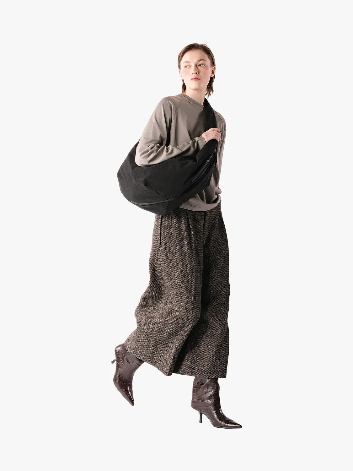 côte&ciel Reno Carbon skuldertaske sort 21L hættevest