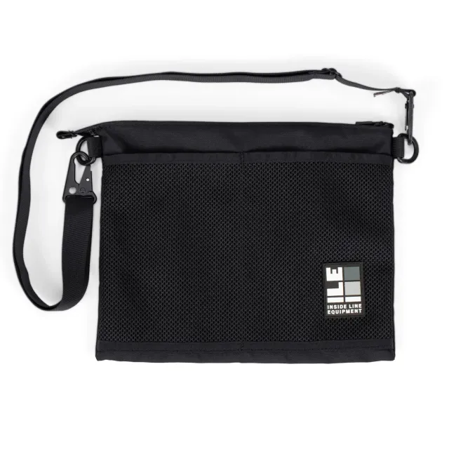 Inside Line Equipment Utility Organizer skuldertaske Black Cordura slank