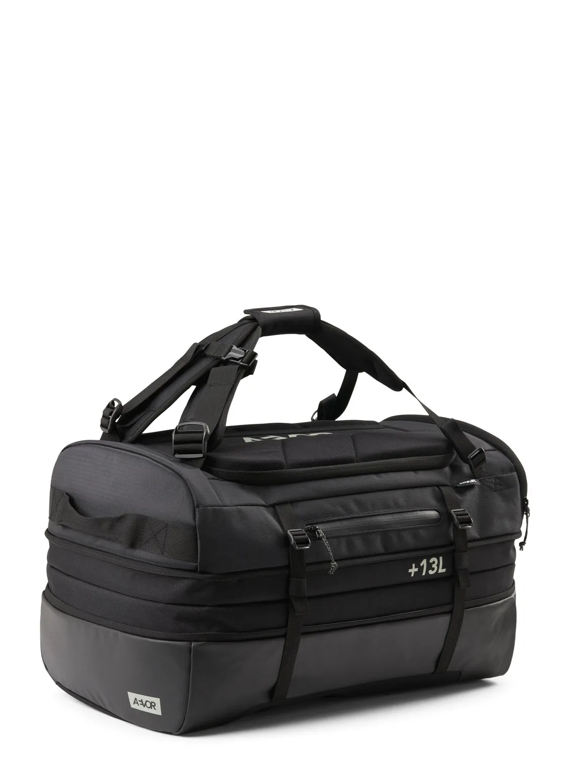Aevor Duffel Pack rygsæk Proof Black 47-60 liter