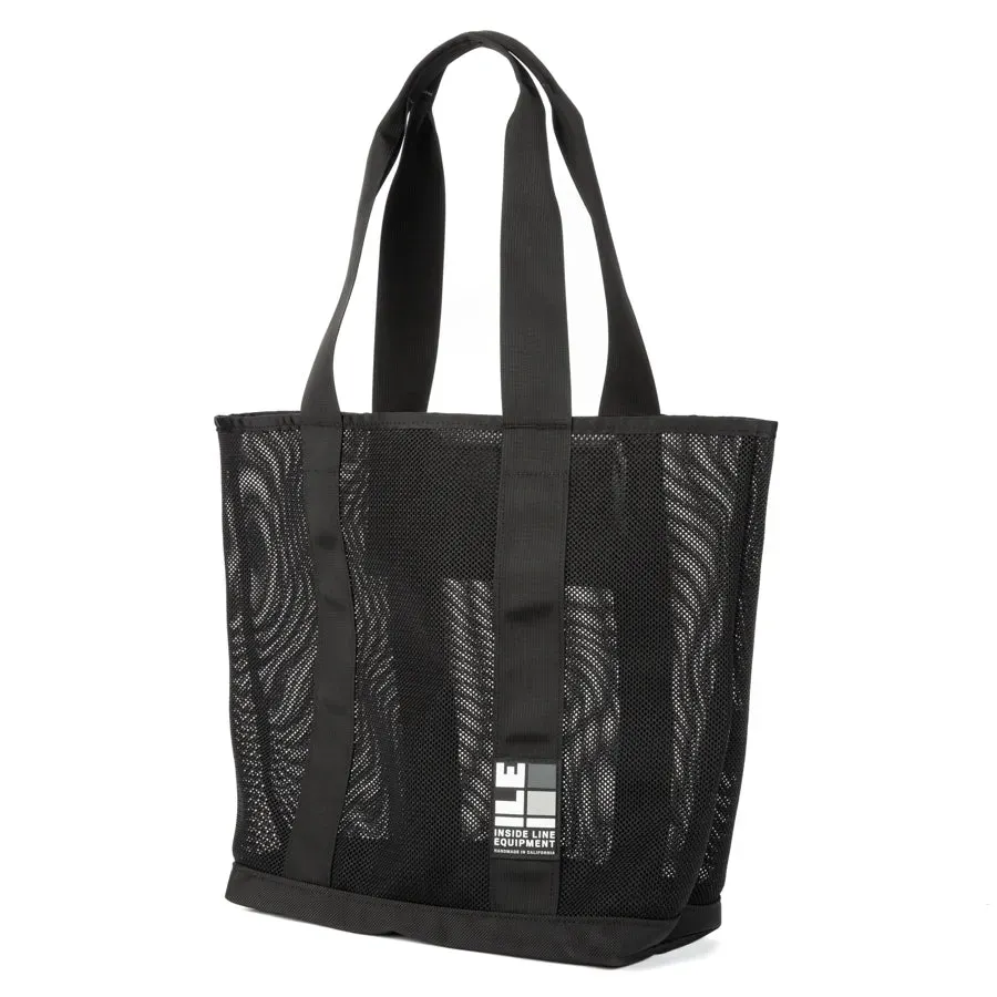 Inside Line Equipment Mesh Tote mulepose Black Mesh luftig