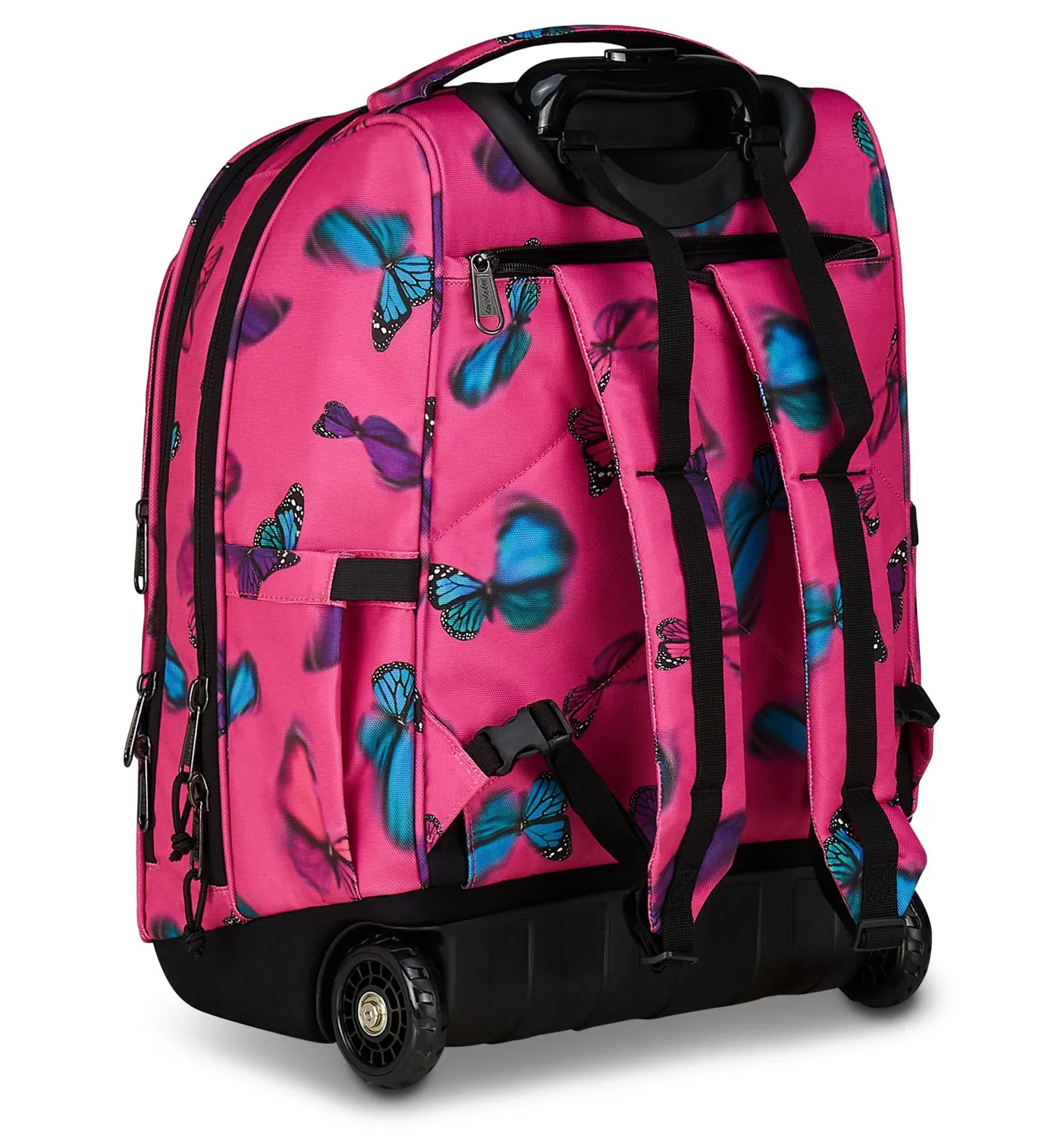 Invicta Bump Fantasy trolley 38 liter med rygsækstropper