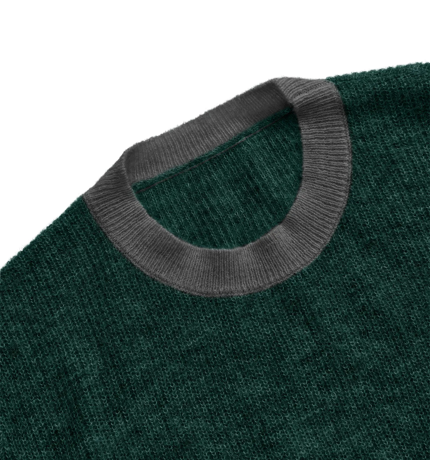 Invicta rundhals sweater dame alpaka uld