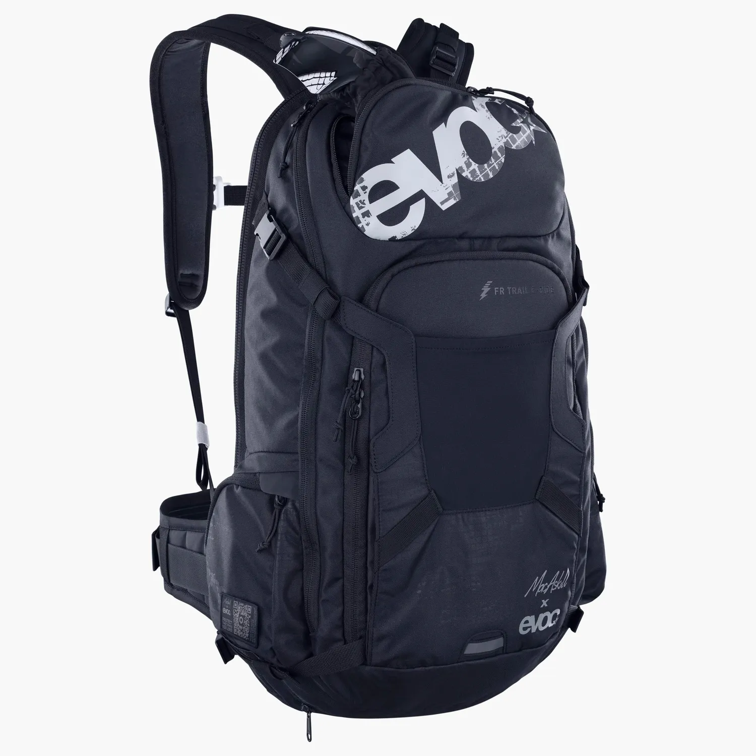 Evoc FR Trail E-Ride 20 Macaskill rygsæk sort 20L protector