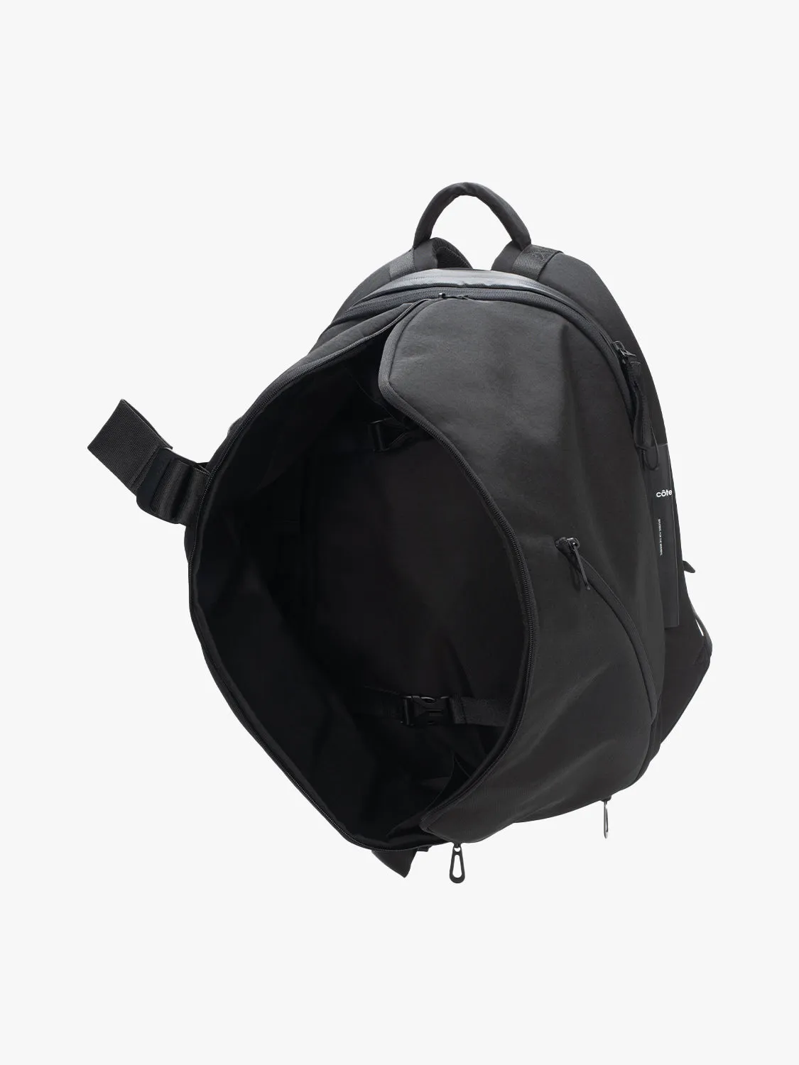 côte&ciel Isar M Round rygsæk sort 16"