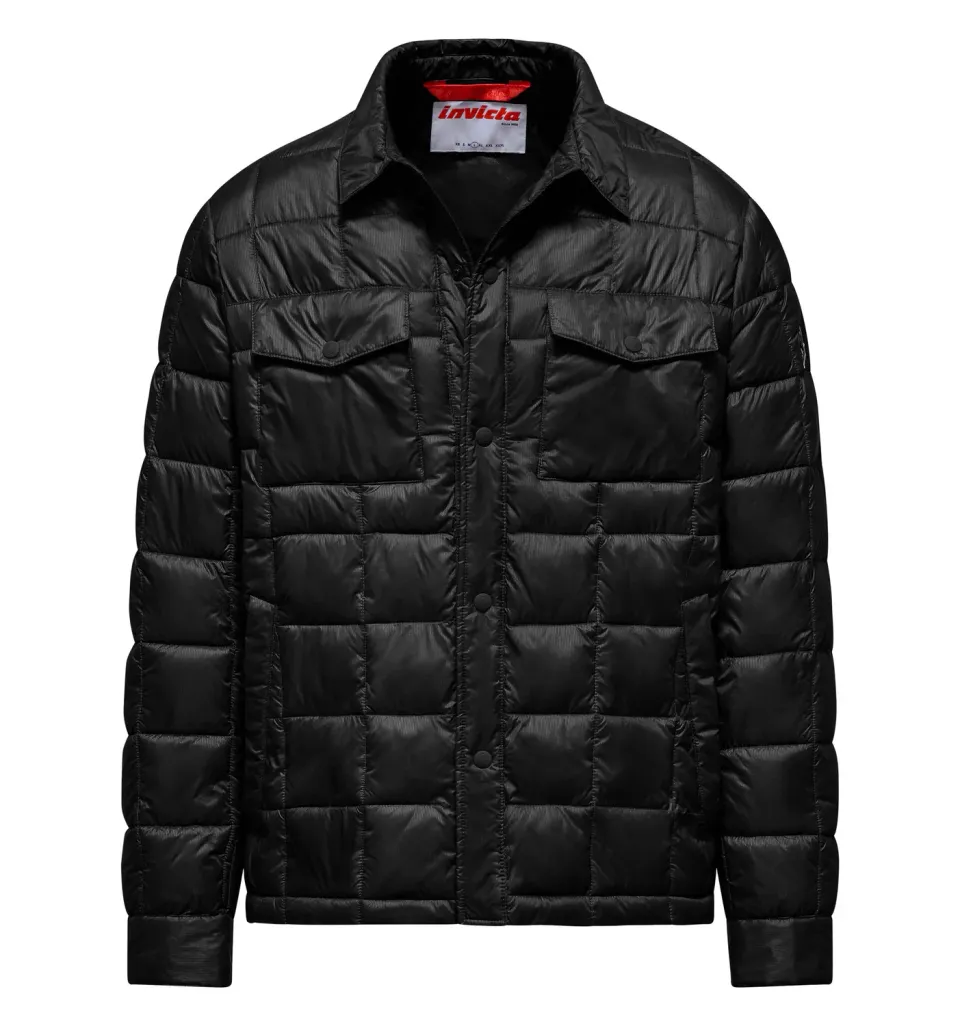 Invicta kort quiltet herrejakke nylon 90