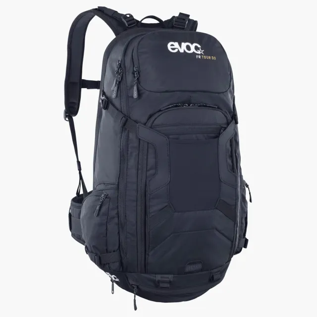 Evoc FR Tour 30 rygsæk sort 30 liter rygskjold