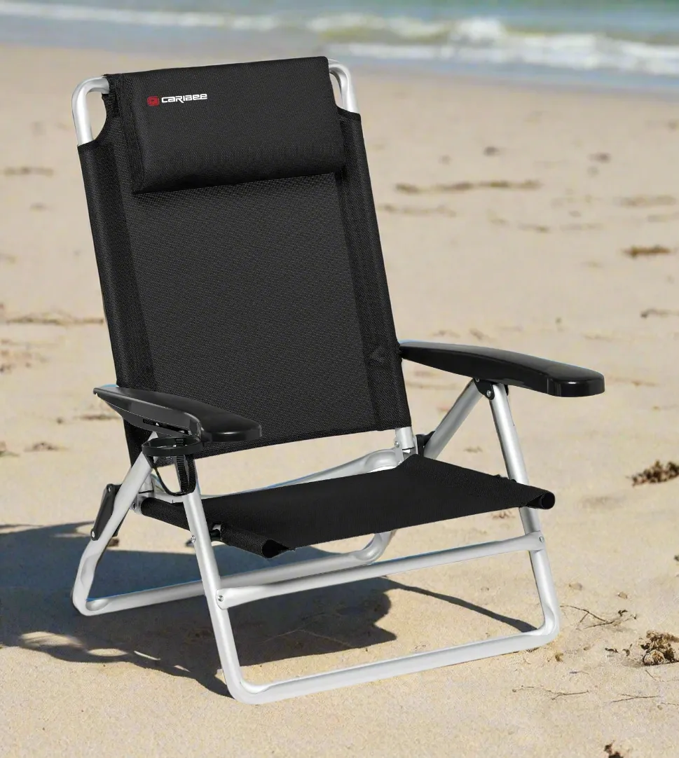 Caribee Palm Beach High Back strandstol mesh 125 kg