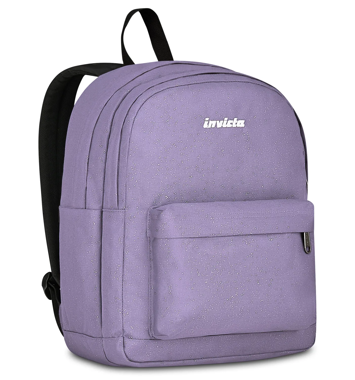 Invicta Lab Shine rygsæk med glitter og laptoprum