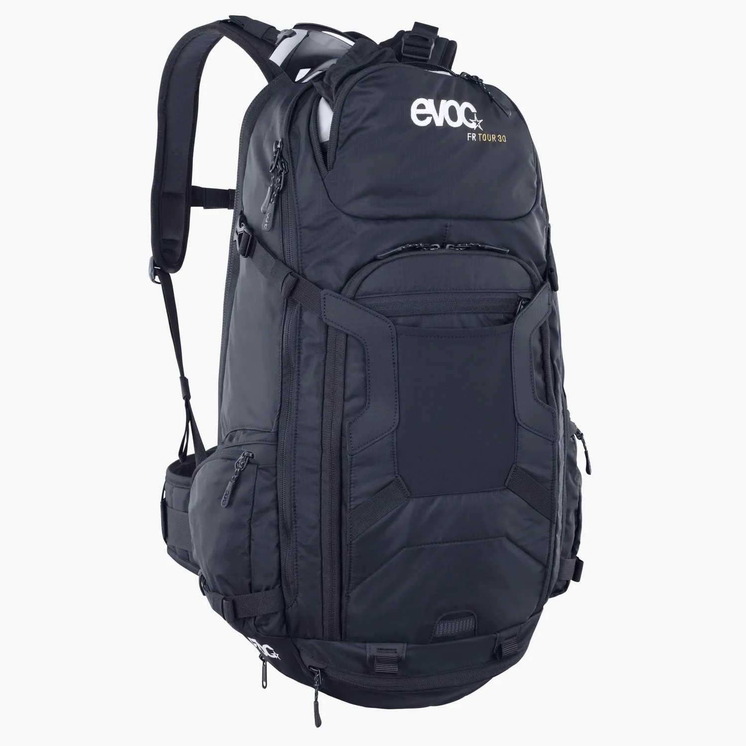 Evoc FR Tour 30 rygsæk sort 30 liter rygskjold