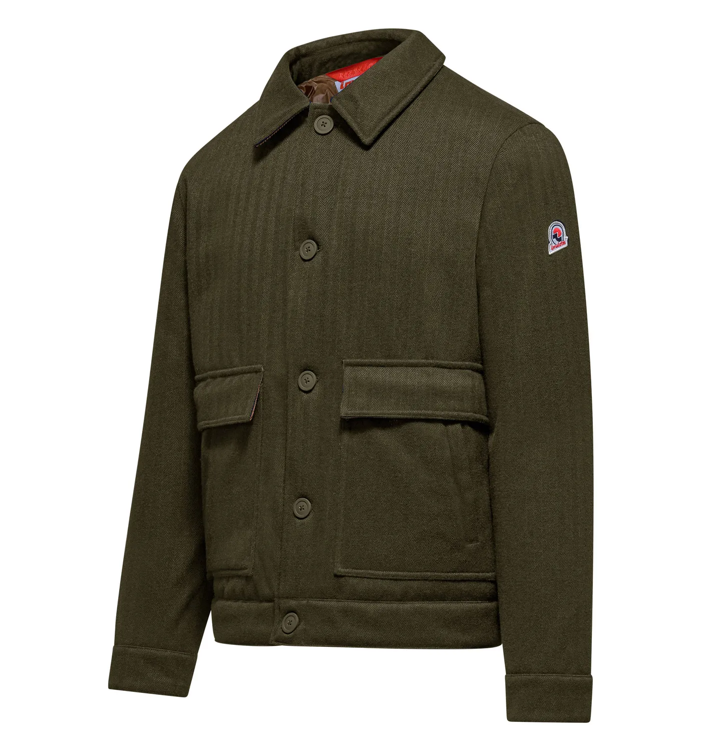 Invicta 313 foret jakke med knapper vandafvisende