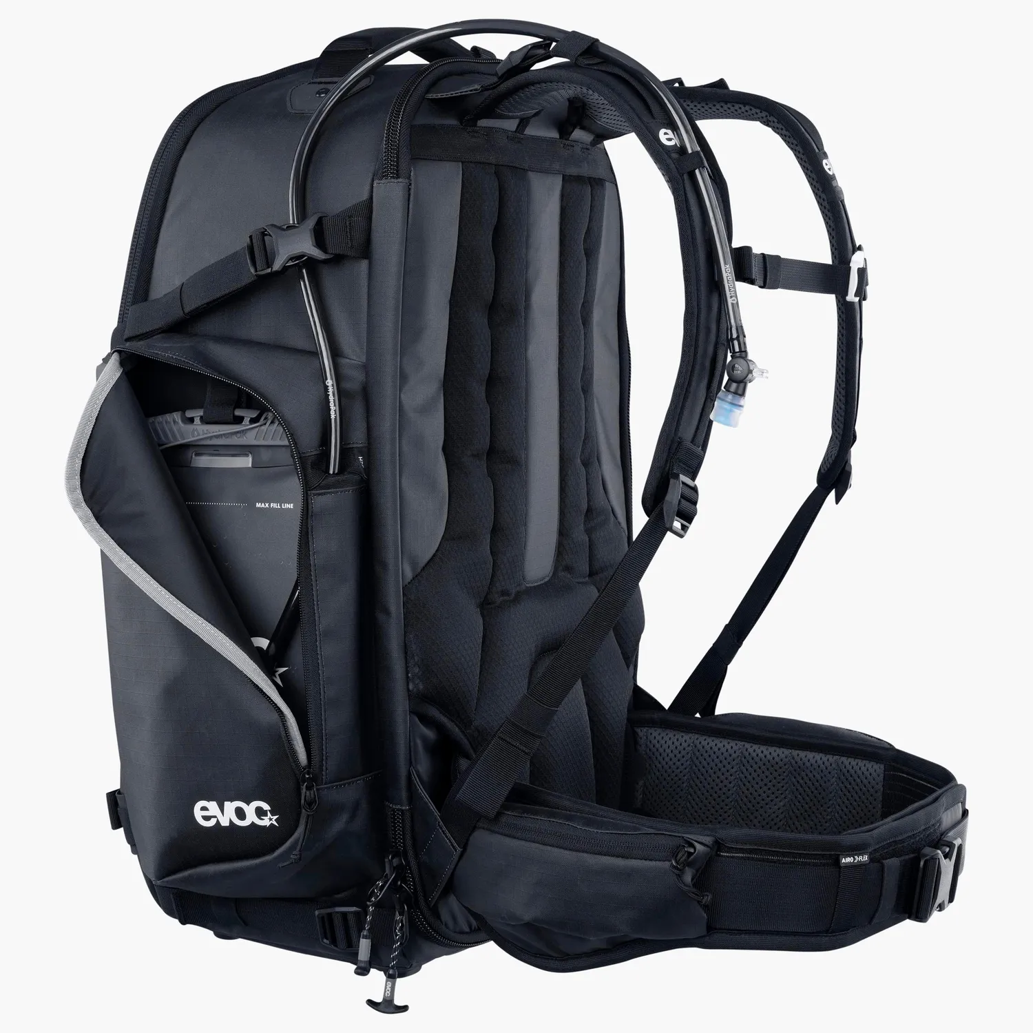 Evoc CP 35 kamerarygsæk black 35 liter polstret