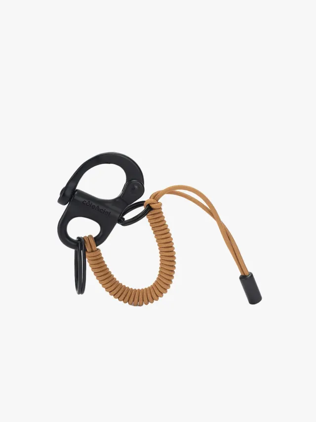 côte&ciel LetGo Keychain nøglering sunray sort