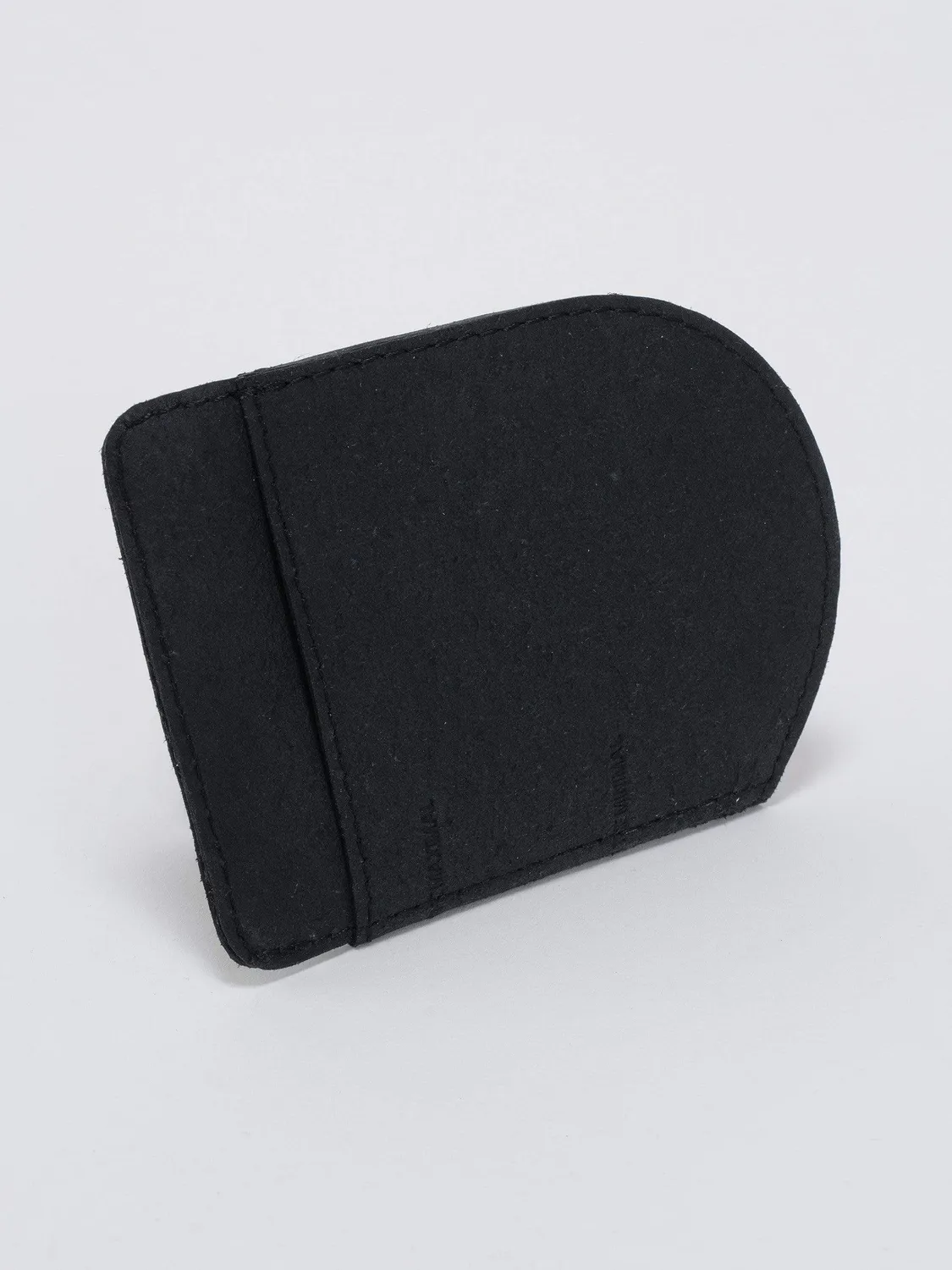 côte&ciel Zippered Coin Purse møntpung sort genbrugslæder