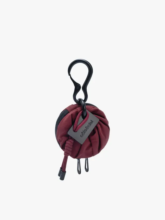 côte&ciel Aóos Nano Smooth pouch Burgundy vandafvisende