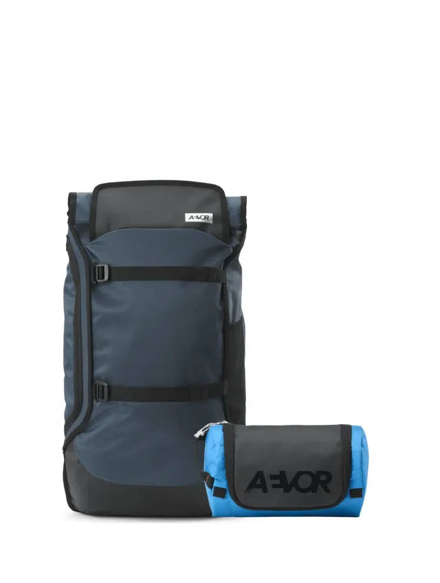 Aevor Travel Pack + Wash Pack rejserygsk sæt