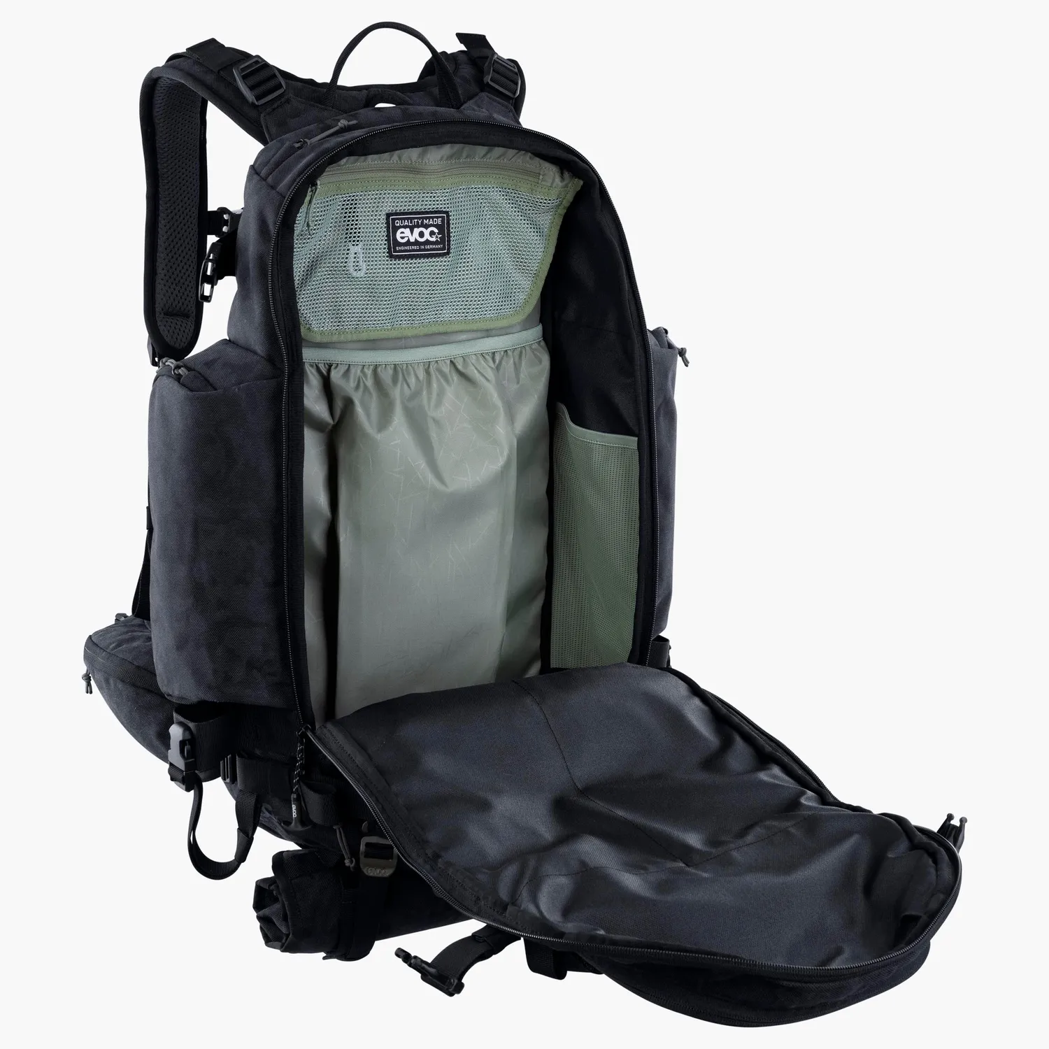 Evoc Trail Builder 35 rygsæk black 35 liter