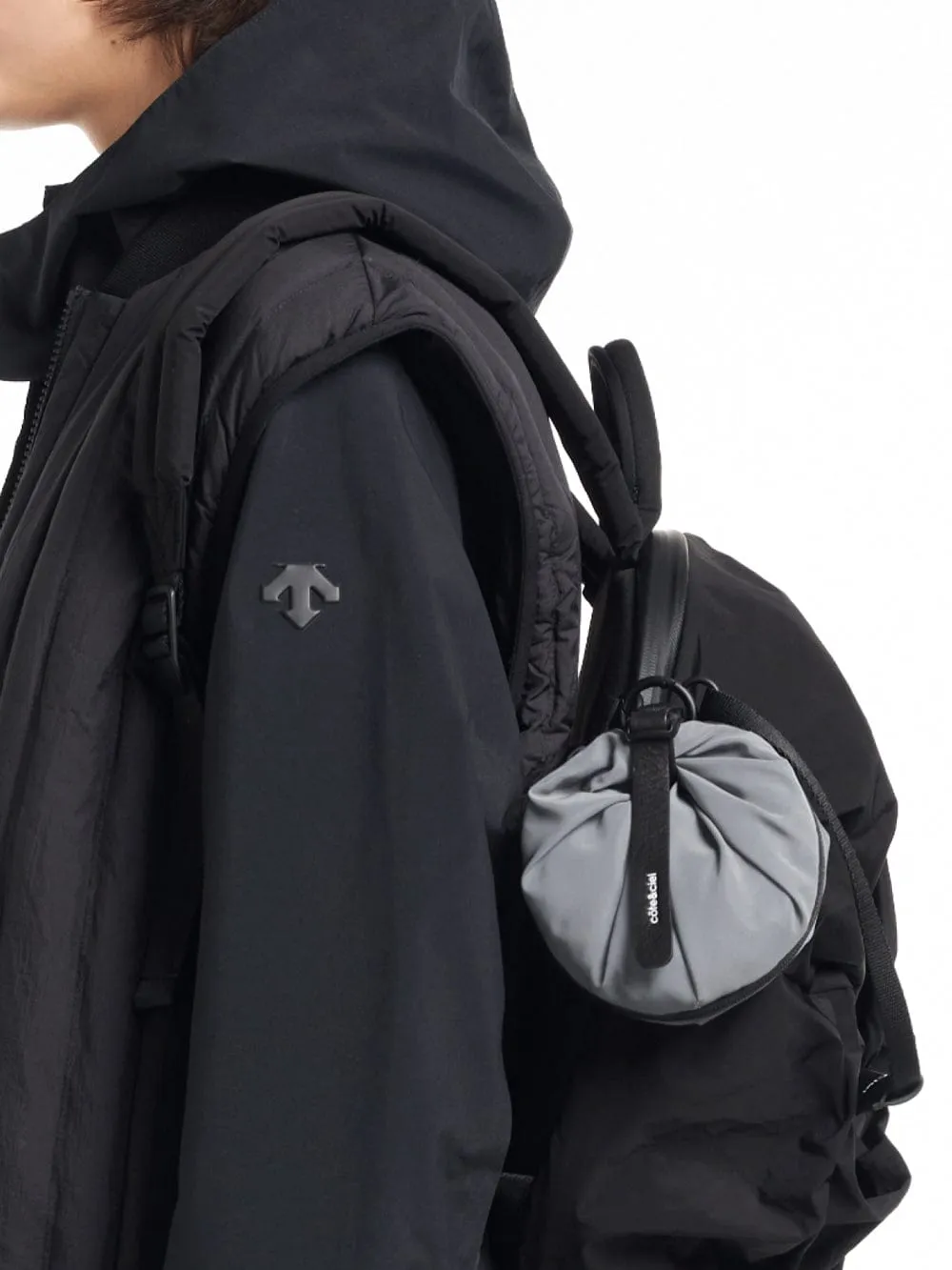 côte&ciel Aóos XS Infinity pouch grå reflekterende