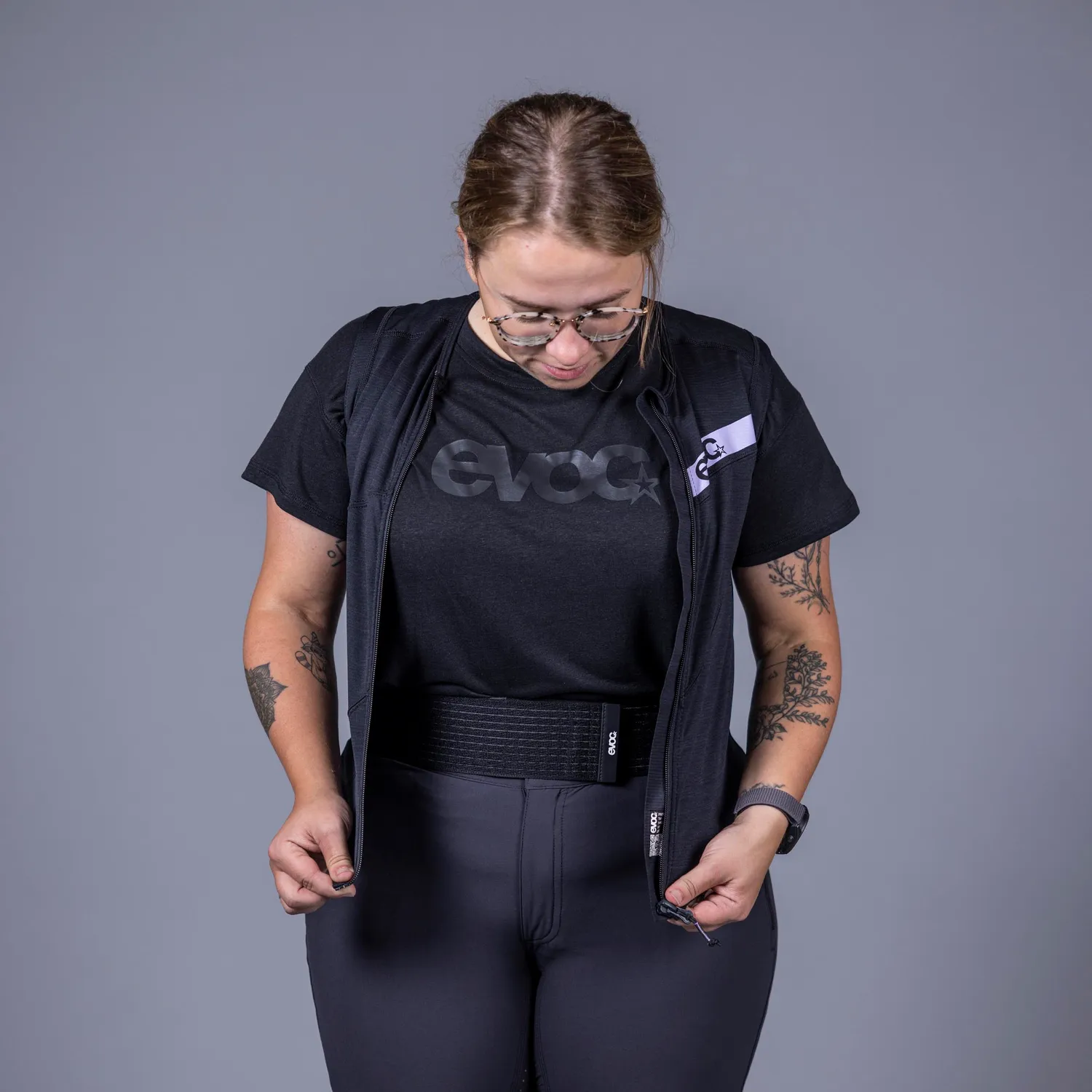 Evoc Protector Vest Lite damevest sort rygbeskytter