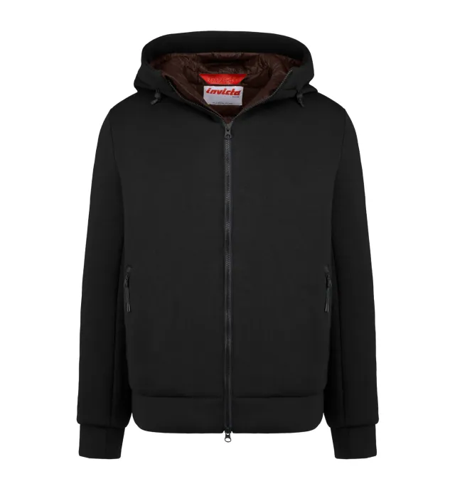 Invicta herre hættejakke fleece 90 foret