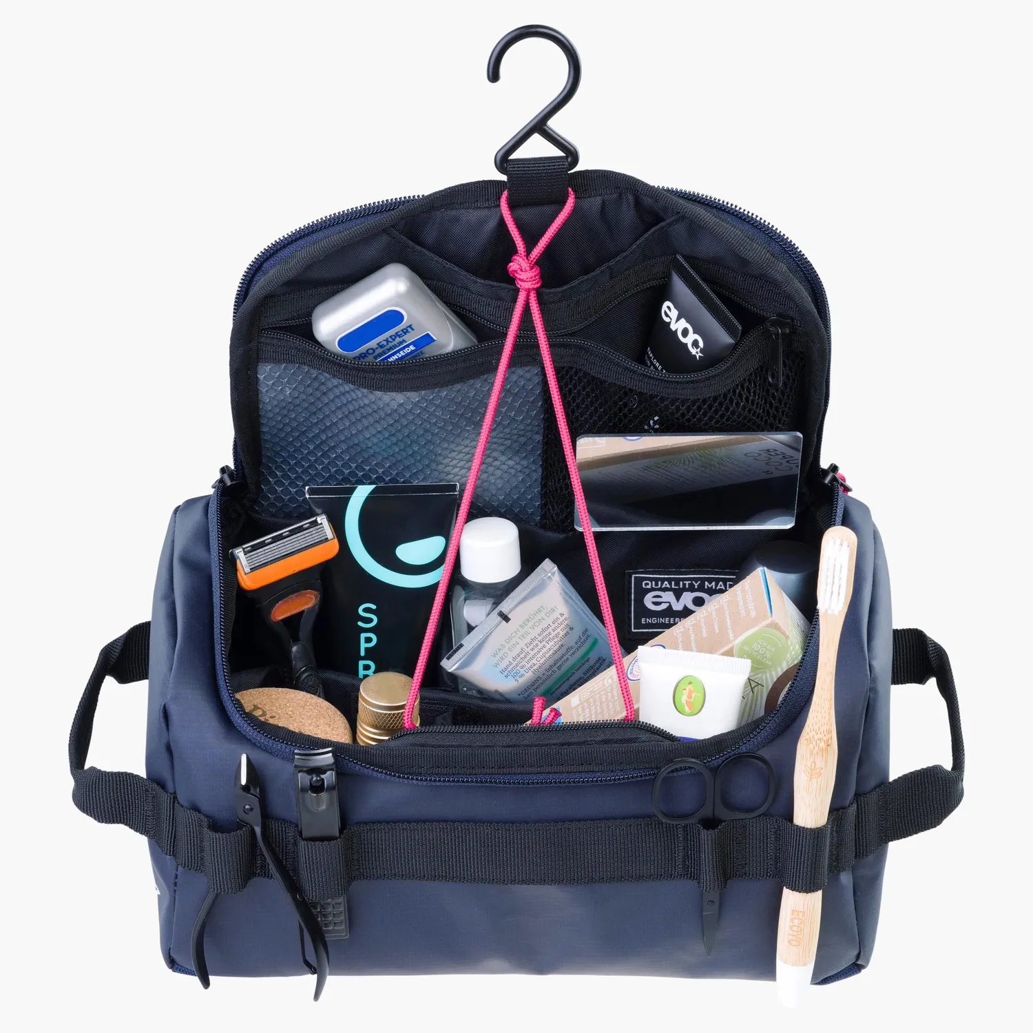 Evoc Wash Bag Red Bull toilettaske navy