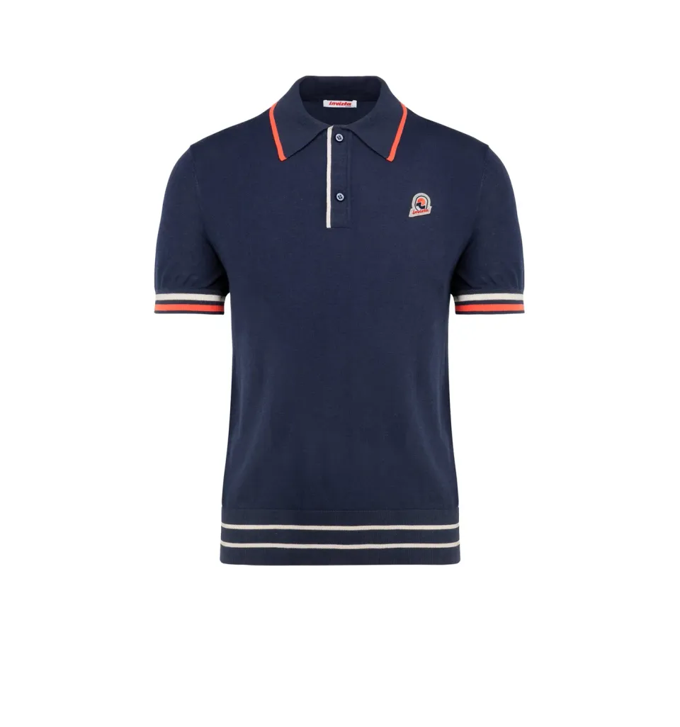 Invicta Polo poloshirt str M let strik