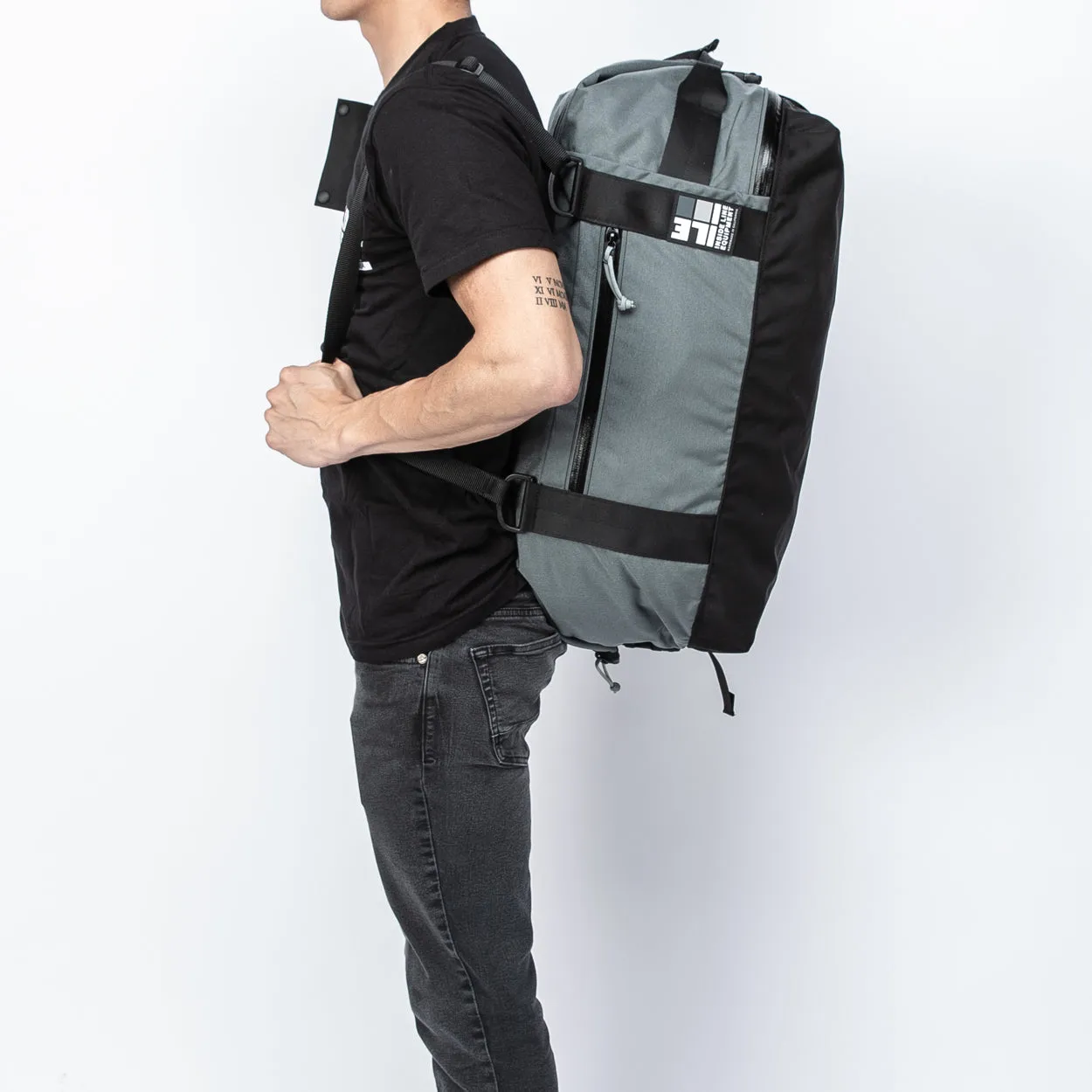 Inside Line Equipment Arid Duffle 52L duffelbag Black Cordura vejrbestandig