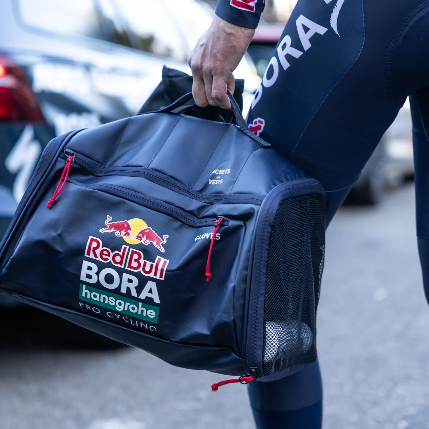 Evoc Rain Bag taske navy Red Bull Bora