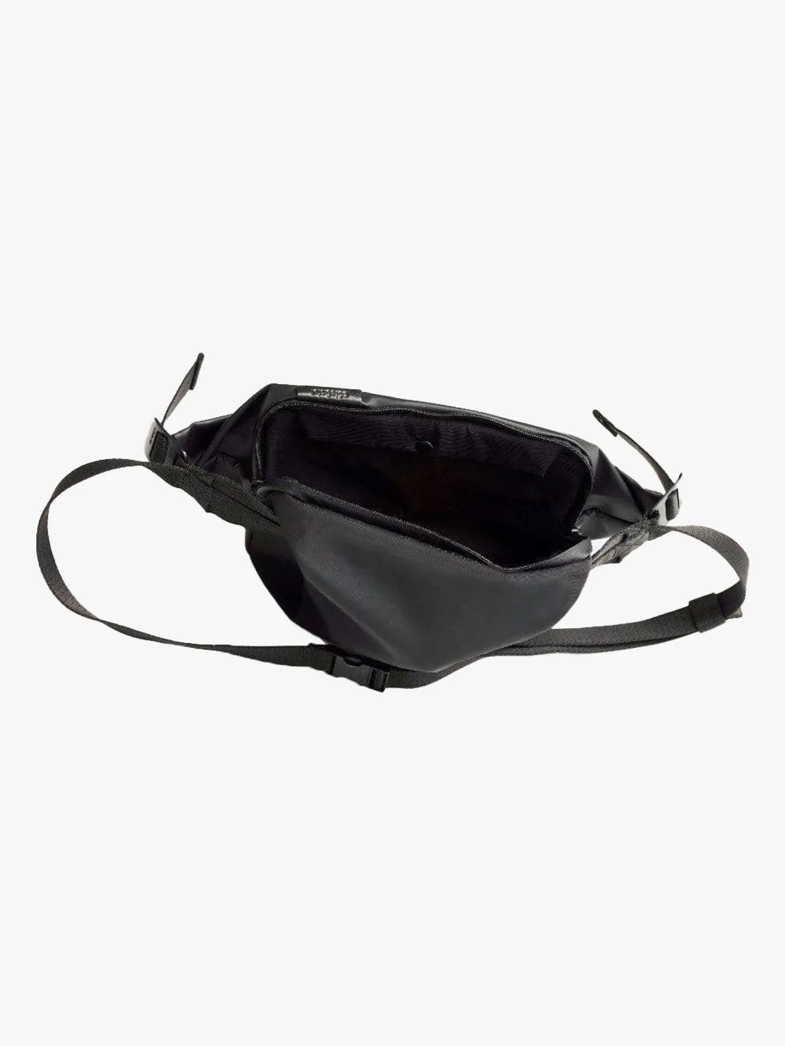 côte&ciel Isarau S Obsidian Black skuldertaske sort