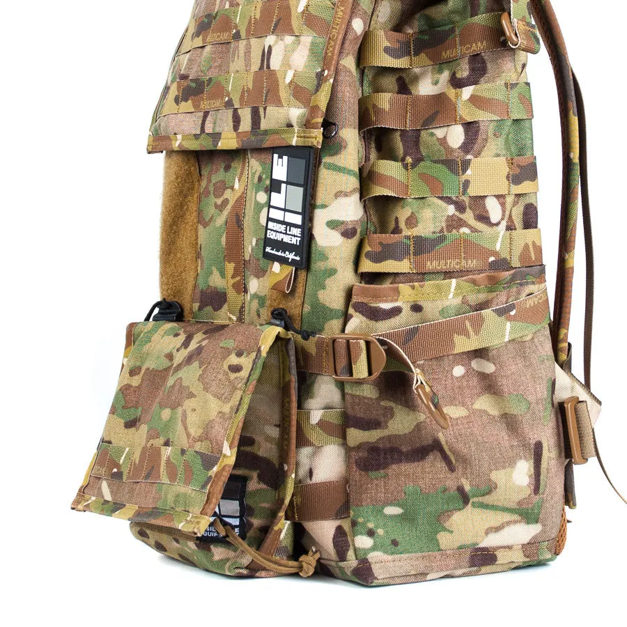 Inside Line Equipment FLP_M_01 molletaske Black Cordura vandtæt