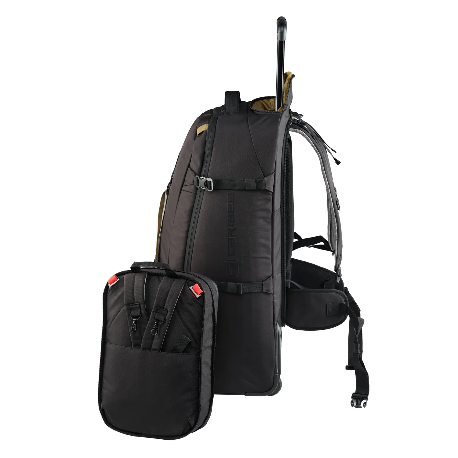 Caribee Nomad 80L hjulrejserygsæk RPET