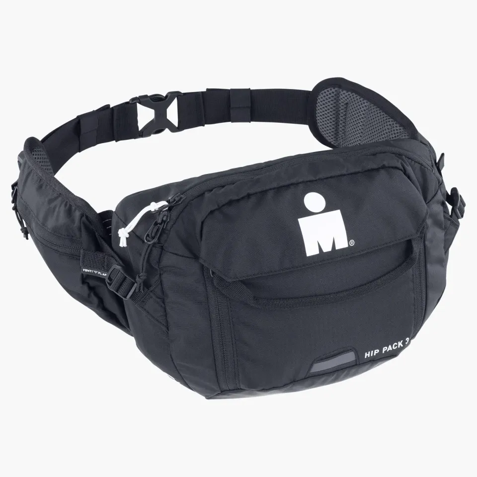 Evoc Hip Pack 3 hoftetaske Ironman sort 3 liter
