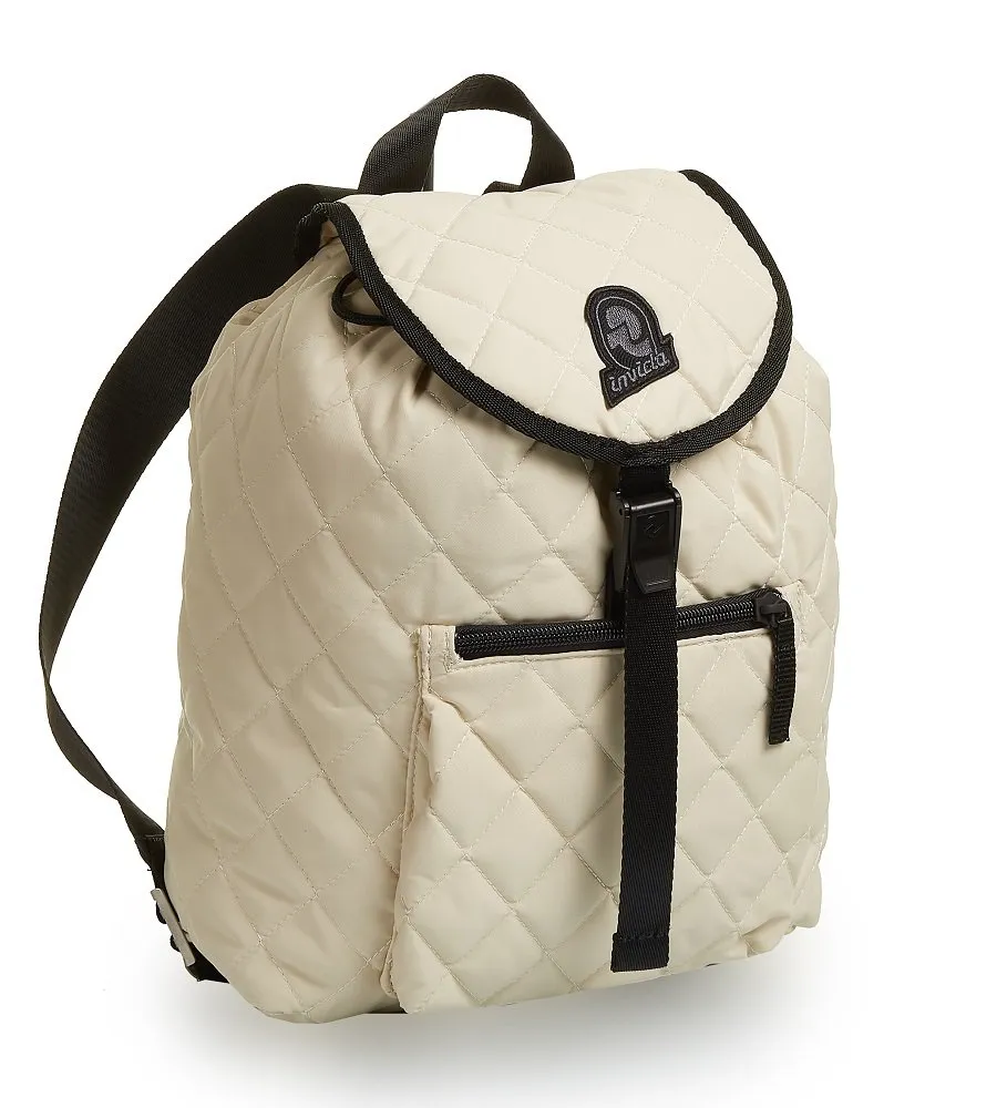 Invicta Mini Alpino Quilted rygsæk blå quiltet