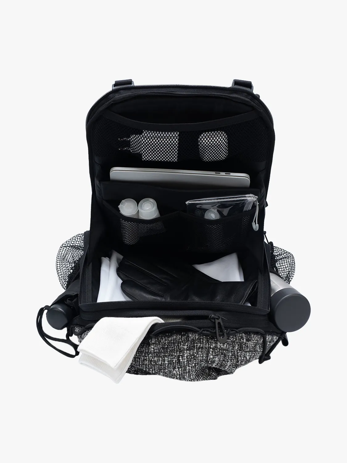 côte&ciel Ladon Tweed rygsæk 13,5L sort