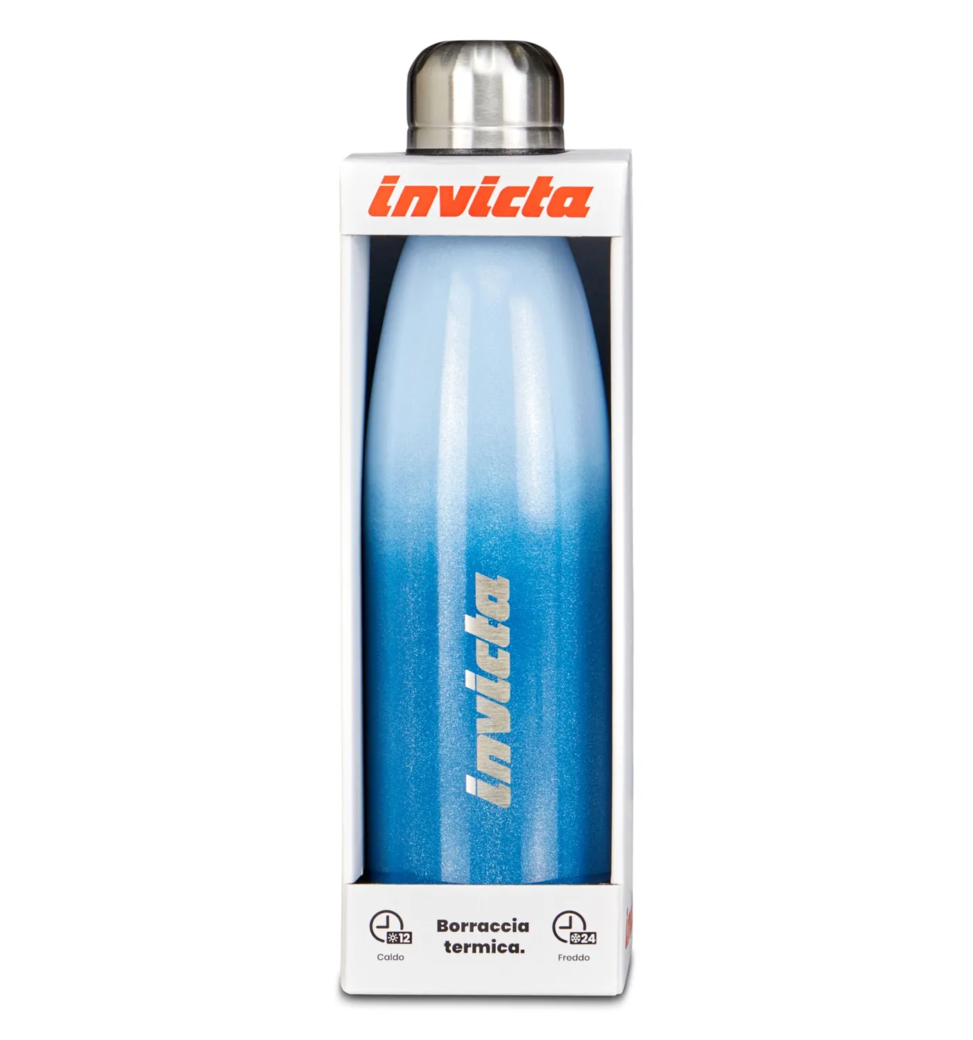 Invicta Shine termodunk i stål holder 24 timer kold