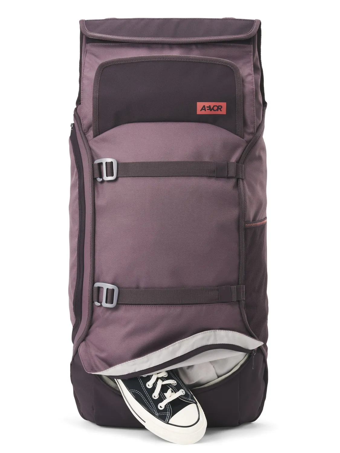 Aevor Travel Pack rejserygsæk Oxy Purple 38-45 liter håndbagage