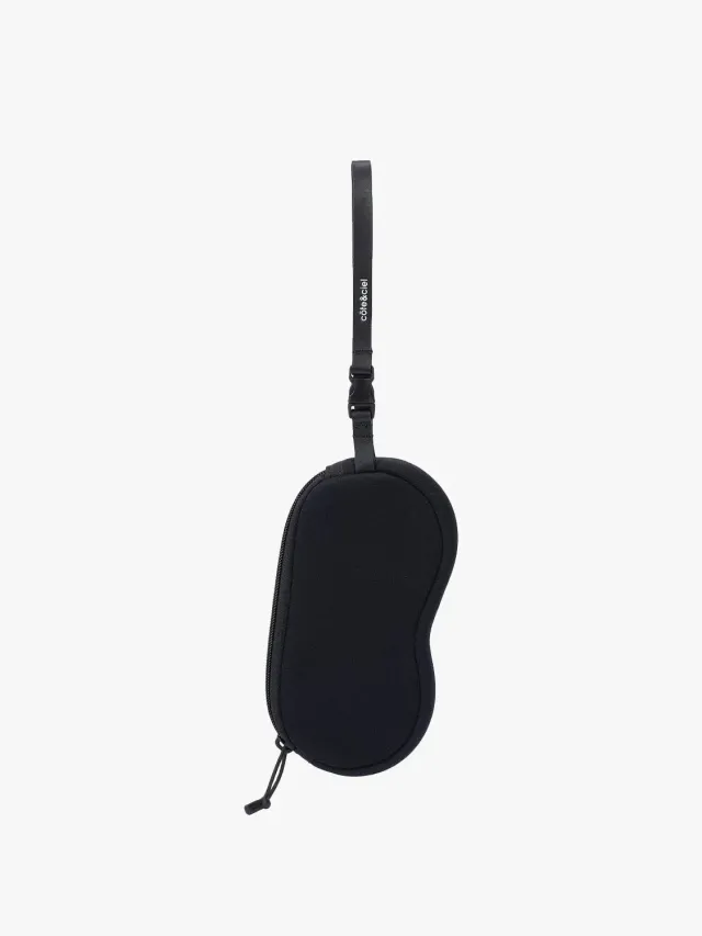 côte&ciel brilleetui eyewear pouch neopren sort