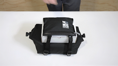 Inside Line Equipment Porteur Rackbag Small cykeltaske black