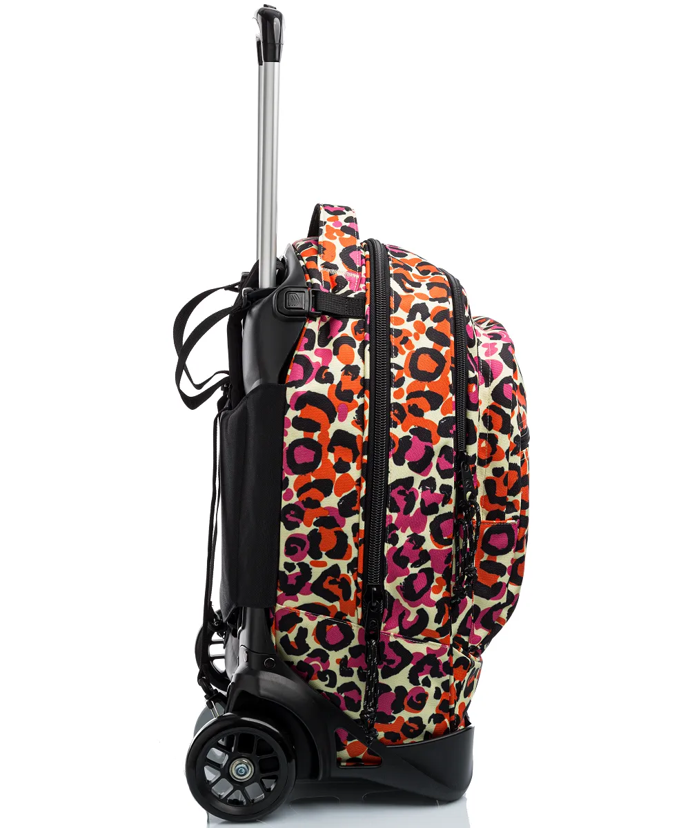 Invicta New Plug Animalier trolley-rygsæk grøn vaskbar