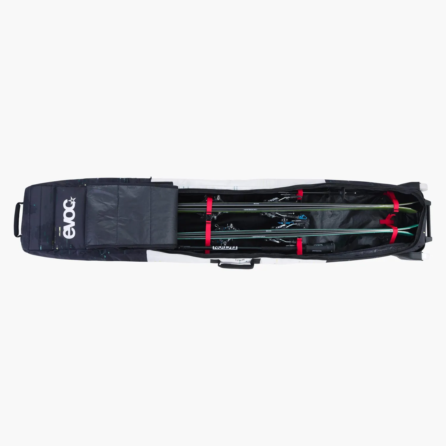 Evoc Ski Roller skitaske sort L til 2 par ski