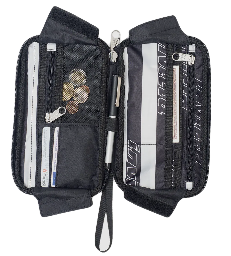 Invicta Organizer pochette clutch læder