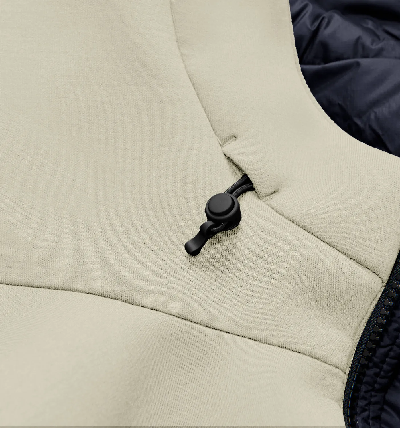 Invicta Spacer hættejakke herre fleece sort