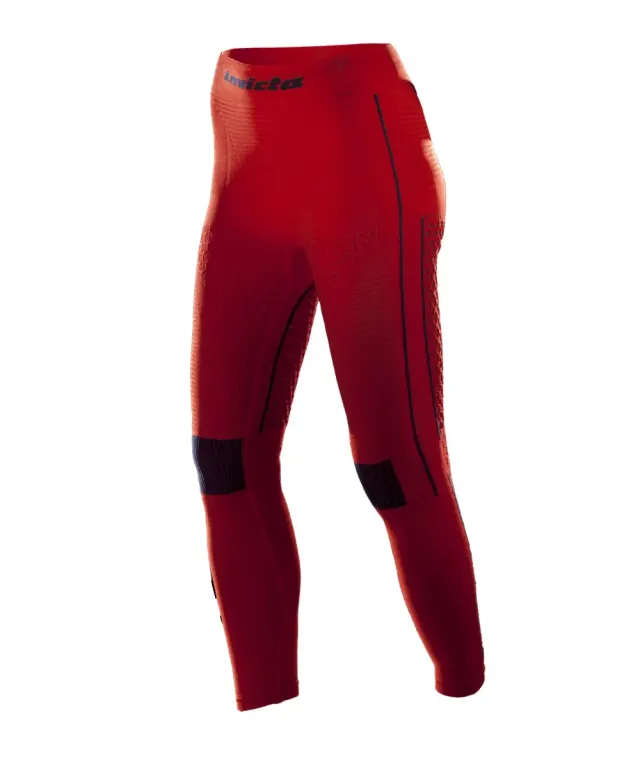 Invicta Performance Woman tights rød svedtransporterende