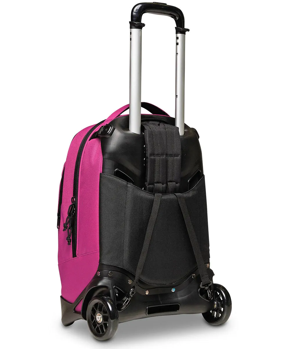 Invicta Plug Plain trolley-rygsæk 37L fuchsia