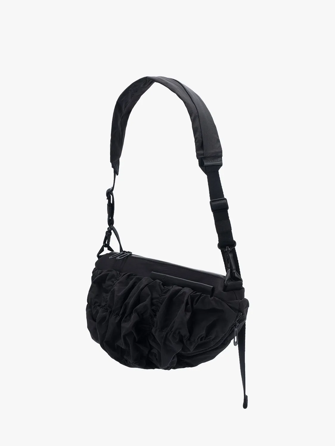 côte&ciel Orne Otra Gathered Black skuldertaske 9L