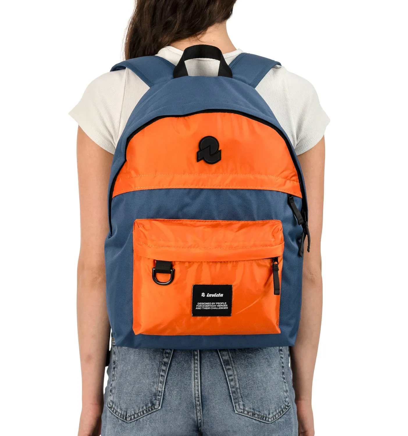 Invicta American rygsæk Blue Pumpkin genbrugsstof